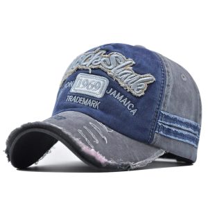 casquette vintage patchwork