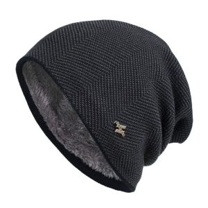 bonnet long doublé en polaire
