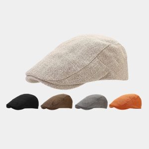 béret homme en lin
