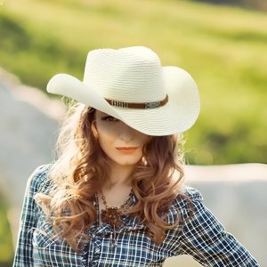 chapeau de paille cowboy