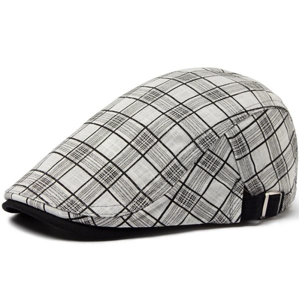 béret homme réglable en coton