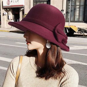 chapeau melon cloche femme