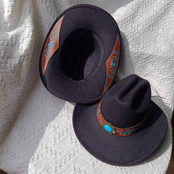 chapeau cowboy ciel sauvage