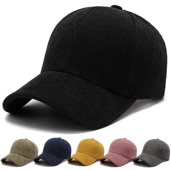 casquette en velours côtelé Cordy