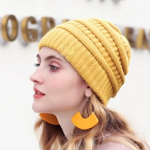 bonnet femme laine doux
