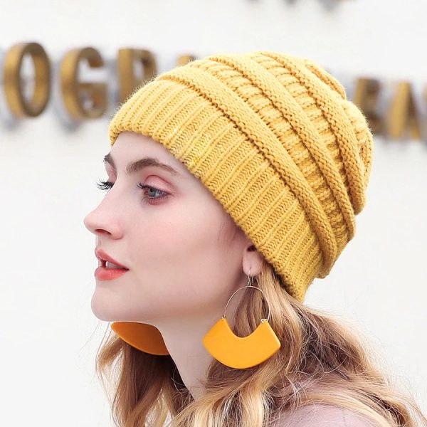 bonnet femme laine doux