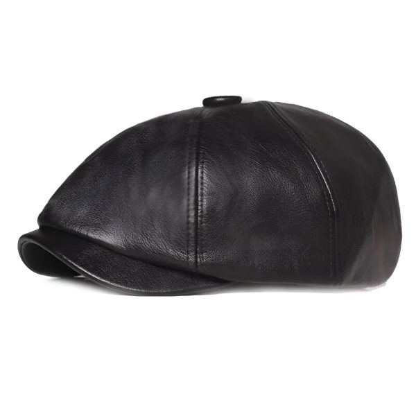 casquette gavroche cuir