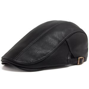 béret homme cuir prestige