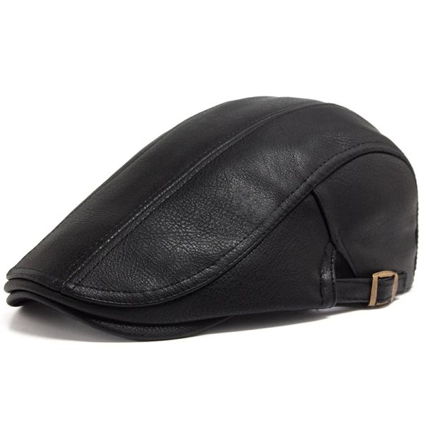 béret homme cuir prestige