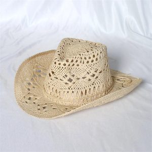 chapeau cowboy en cuir