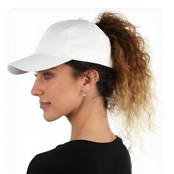 casquette femme ponytail