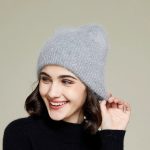 bonnet femme cachemire doux