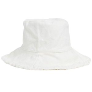 chapeau jean blanc