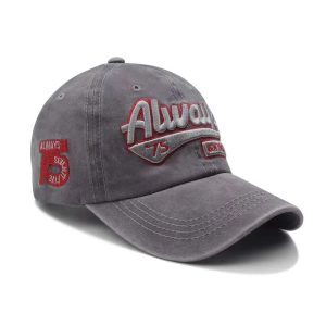 casquette vintage brodée
