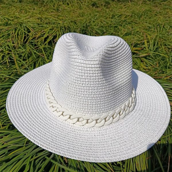 chapeau paille panama soleil