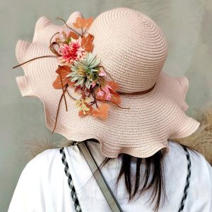 chapeau de paille femme élégant