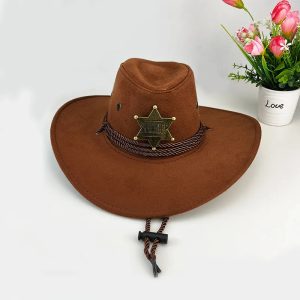 chapeau cowboy sheriff