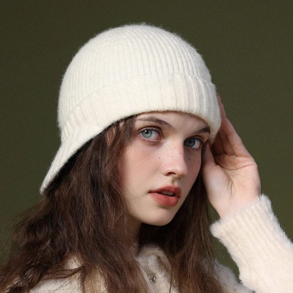 bonnet femme hiver en laine doux