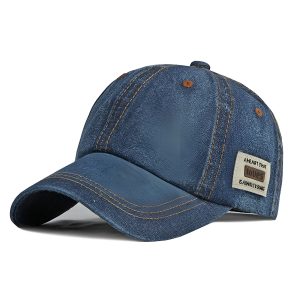 casquette denim clair