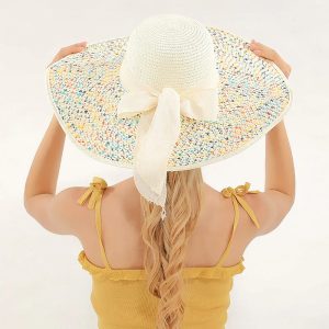 chapeau de paille élégant