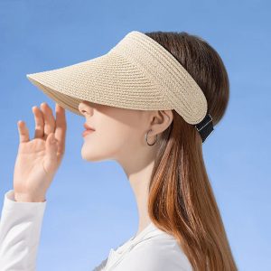 chapeau de paille femme pliable