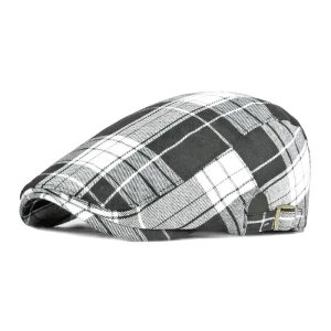 béret à carreaux pour homme