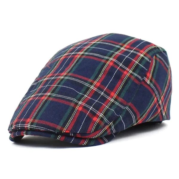 béret homme à carreaux
