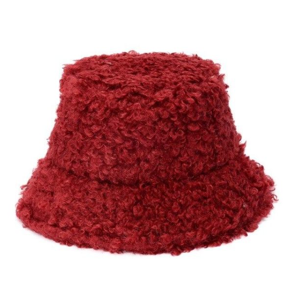 Bob Fourrure Mouton Rouge
