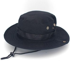bob militaire élégant noir