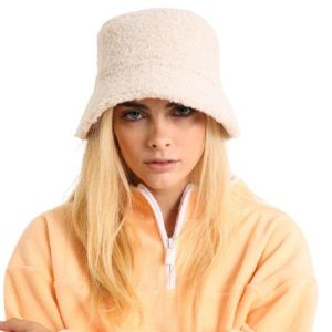 Bob en fausse fourrure mouton blanc