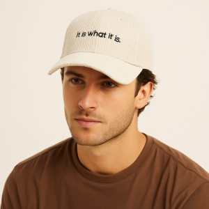Casquete It Is What It Is en noir