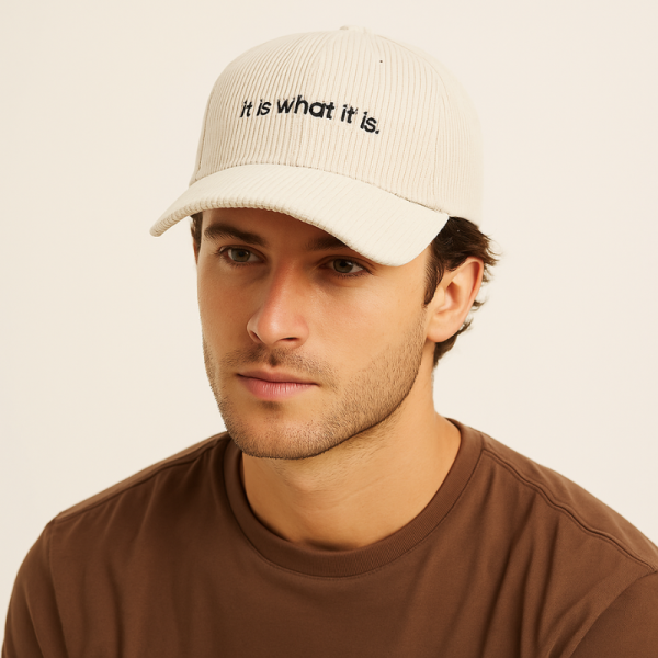 Casquete It Is What It Is en noir