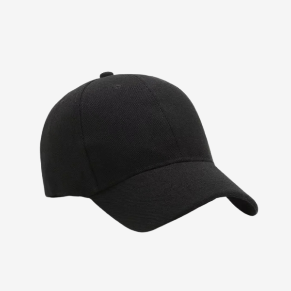 casquette noire en acrylique