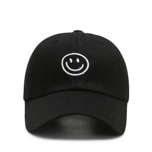 casquette avec smiley