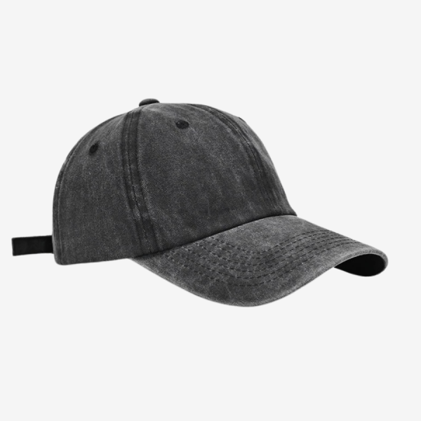 casquette unie délavée