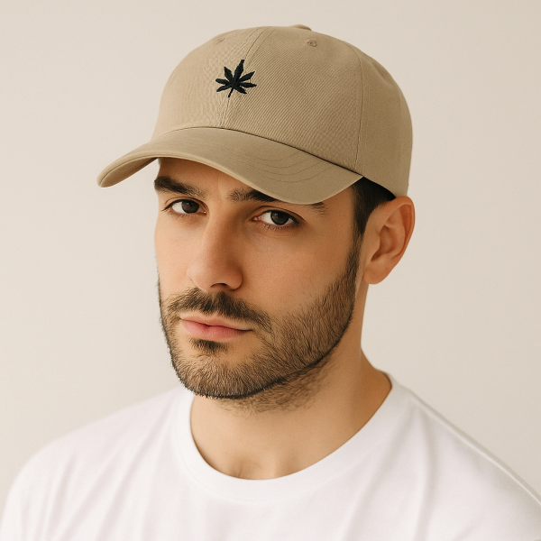 casquette weed logo