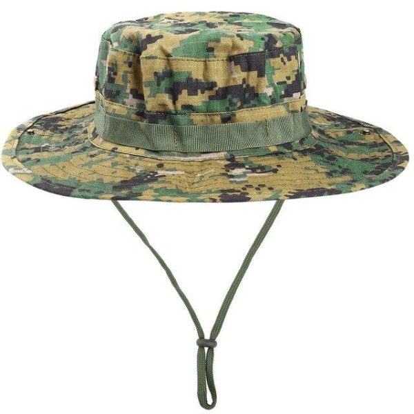 chapeau militaire camouflage numérique