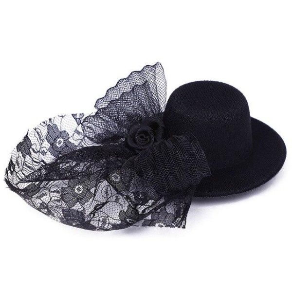 chapeau chic pour chat noir