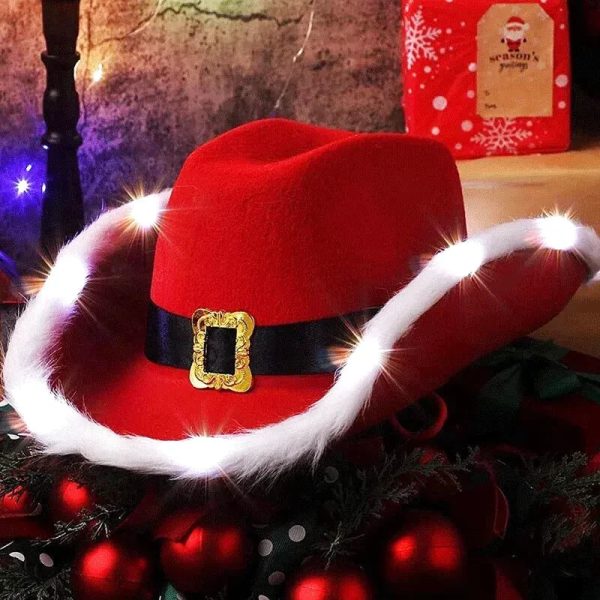 Chapeau Cowboy ChristmasHat