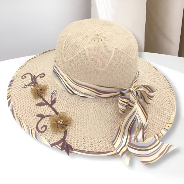 chapeau de paille chic pour femmes
