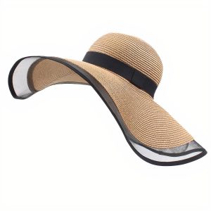 chapeau de paille femme été