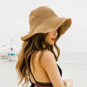 chapeau de paille élégant