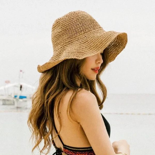 chapeau de paille élégant