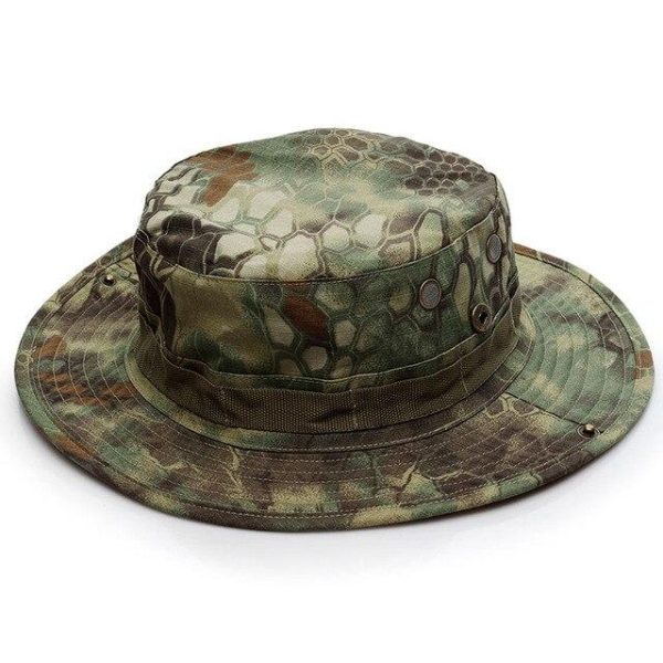 Bob Militaire Écaille de Serpent style militaire