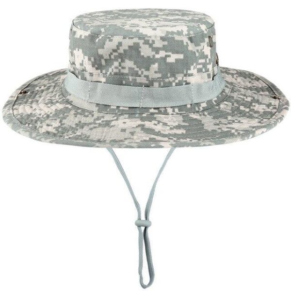 bob militaire camouflage numérique gris