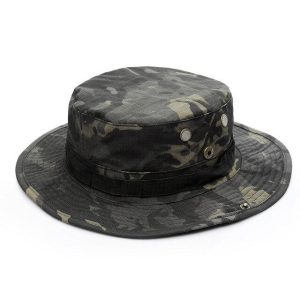 bob militaire camouflage sombre