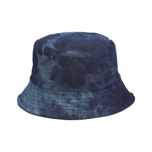 chapeau en denim tye & dye