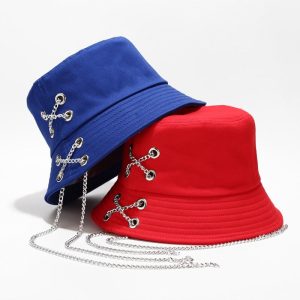 chapeau K-pop avec ficelle
