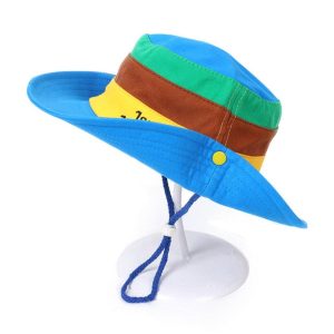 Chapeau enfant plage ficelle