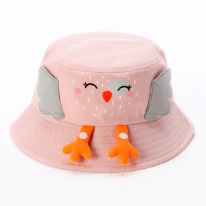 Motif oiseau sur bob enfant